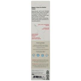 Radius Tour Travel Zahnbürste, weiche, 6 Stück