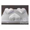 Moldes Para Gelatinas Molde Para Gelatinas 3 Corazones Diamantes