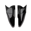 maXpeedingrods Gloss Black Side Mirror Cover Caps Set for Honda