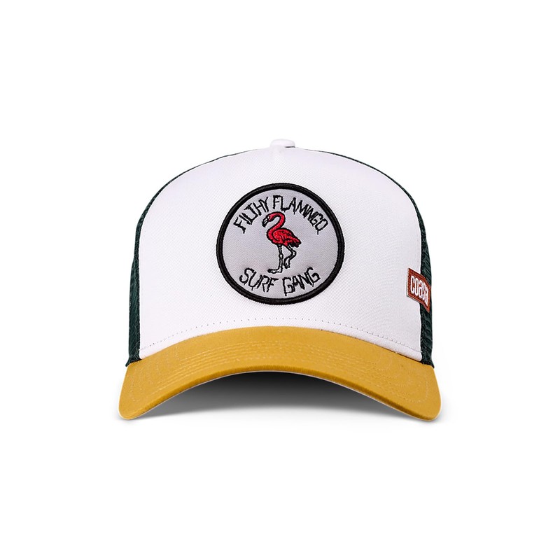 Coastal - Filthy Flamingo Trucker Cap Mesh Cap Hat Cap