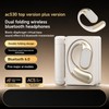 Open-Ear Bluetooth Translation Earbuds – Ear-Hook Headset with AI App