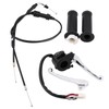 Brake Lever Hand Grip Throttle Cable Kit for PW50
