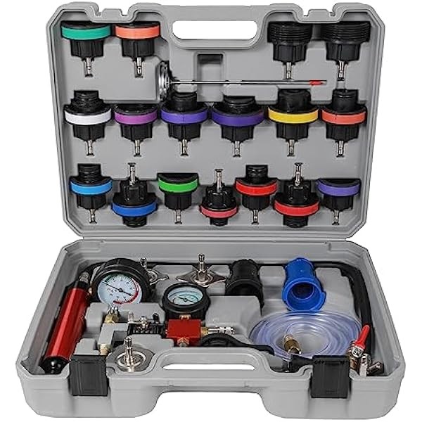 WNZ Universal Radiator Pressure Tester and Pieces Radiator Pressure Tester