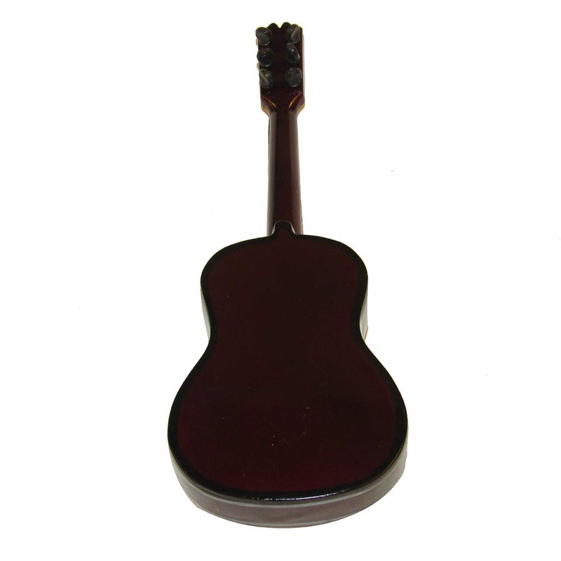 Kurt Adler J4544 5.52" Wood Pearlized Guitar Ornament