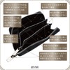 ZIYMU W2-002 Short Wallet, Round Zipper, Coin Purse, Genuine Leather,
