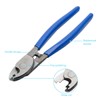 SENRISE Wire Stripper 215mm Cable Cutter Adjustable Electrical Cable Shears