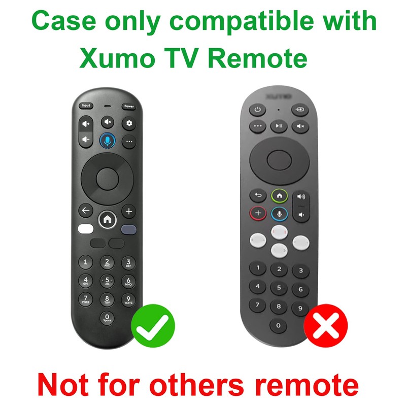 LEFXMOPHY Blue Cover for Xumo TV Remote Silicone Case for