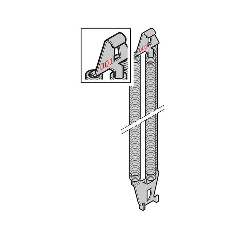 Hörmann Tension Spring Pack Identification No. 001, Replacement Part for