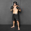 Elite Sports NEW ITEM Black Jack Series Fight Shorts,Gray,X-Large