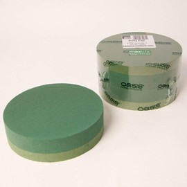 2x 8" Oasis Floral Foam Posy Pads 8 Inch Diameter