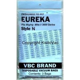 15 Eureka Mighty Mite Allergy Vacuum Style N Bags
