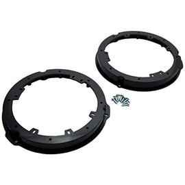 Harmony Audio Compatible with 2015-2018 Ford F-150 Truck HA-825605 Rear Factory to Aftermarket 6.5" Speakers Adapters Kit