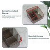 JessLab Makeup Organizer, PET Skincare Organizer with 5-Compartment Cosmetic Storage