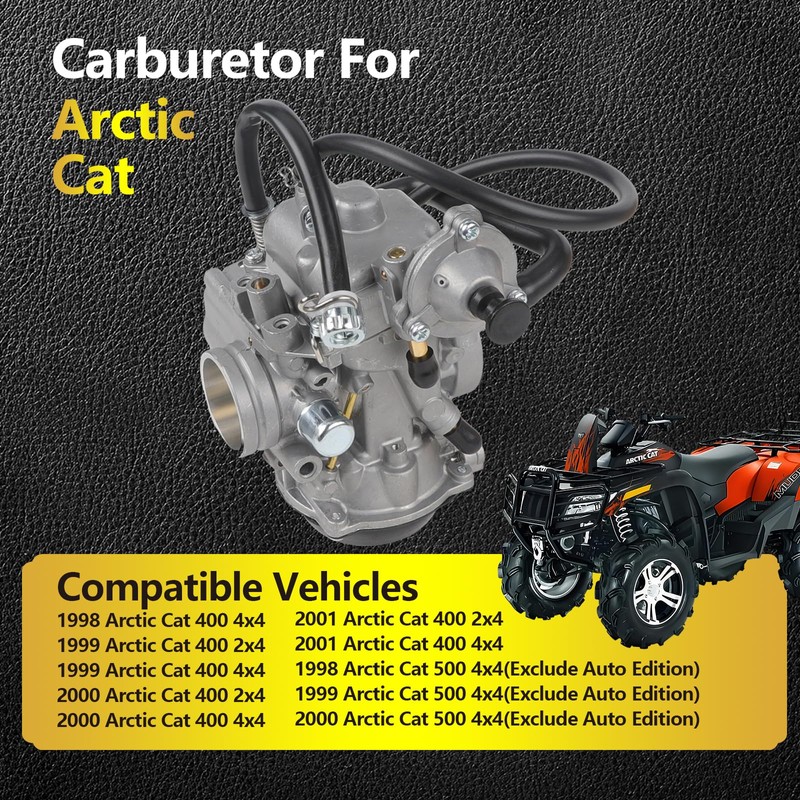 Carburetor For Arctic Cat 400 2x4 1999-2001, Arctic Cat 400