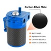 muge racing Carbon Fiber Universal Oil Catch Can Tank Kit