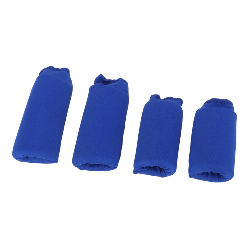 4Pcs Finger Ice Sleeves Hot Cold Compress Discomfort Relief Soft