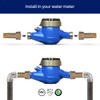 Midline Valve XND0034-OM-5 Brass Water Meter Coupling Adapter Pipe Fitting;