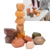 Wooden Stacking Game Building Blocks Educational Desktop Games for Kid