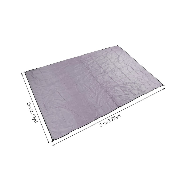 Canopy Canvas Stainless Steel 2x3m Rectangle Canopy with Four Ropes