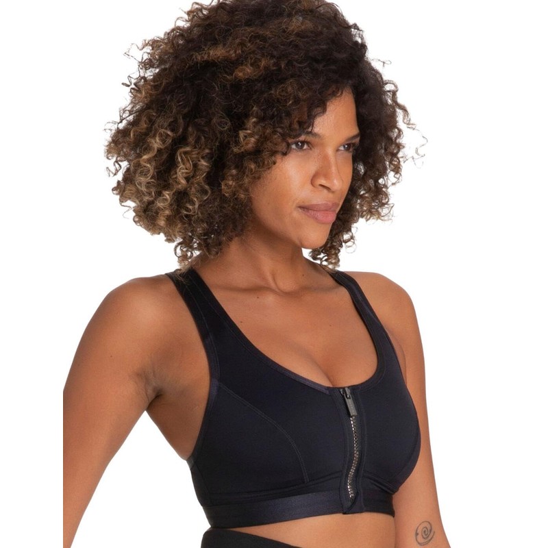 DORINA womens EXTREME D000249MI015 Sports Bra - Black - M