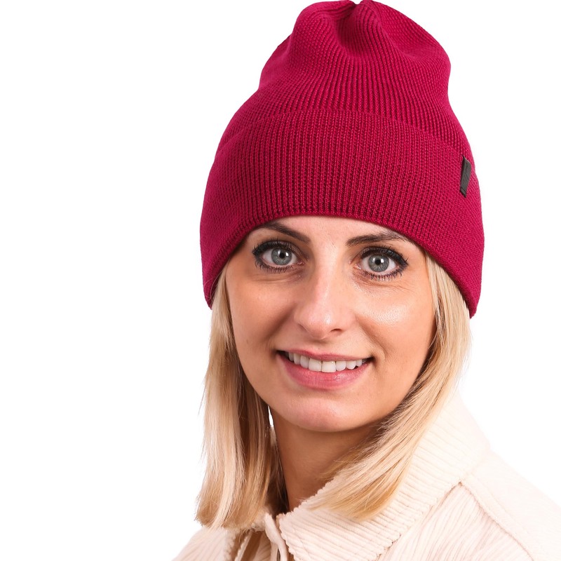 Molti Women's Warm Hat, 100% Wool Slouch Knitted Autumn/Winter Beanie