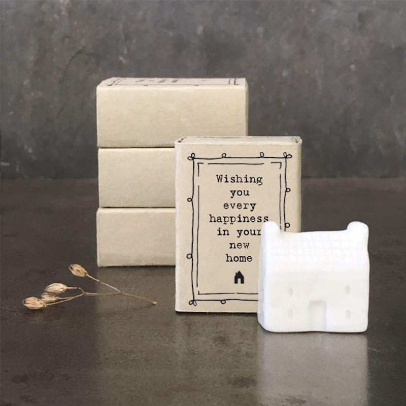 East of India MINI Matchbox Wishing you every happiness in