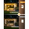 Brightown Outdoor String Lights Patio Lights, 100FT ST38 Shatterproof Dimmable