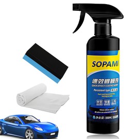 Car Coating Spray, Quick Effect Coating Agent, Quickly Coat Car Wax, Car Scratch Wax Polish Spray Waterless Wash, Car Scratch WaxCoating Spray