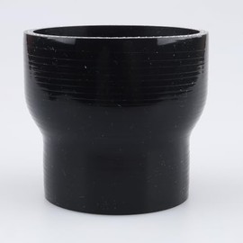 AC PERFORMANCE AC PERFORMANCE ID 3" to 2.35" (76mm to 60mm) Straight Reducer, Length 3" (76mm), 3-Ply Reinforced, Universal Automotive Pure Silicone Hose, Black