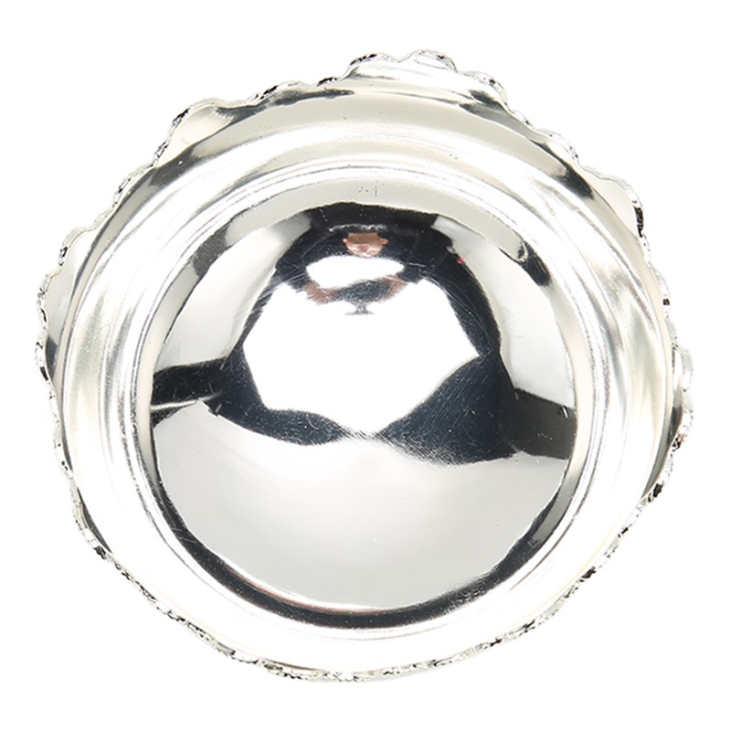 Serving Bowl European Style Retro Elegant Alloy Fruit Bowl for