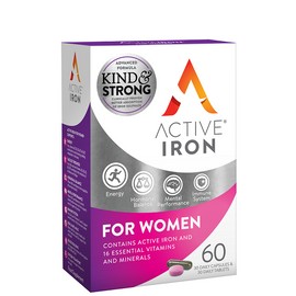 Active Iron Women, 30 Caps & 30 Tabs
