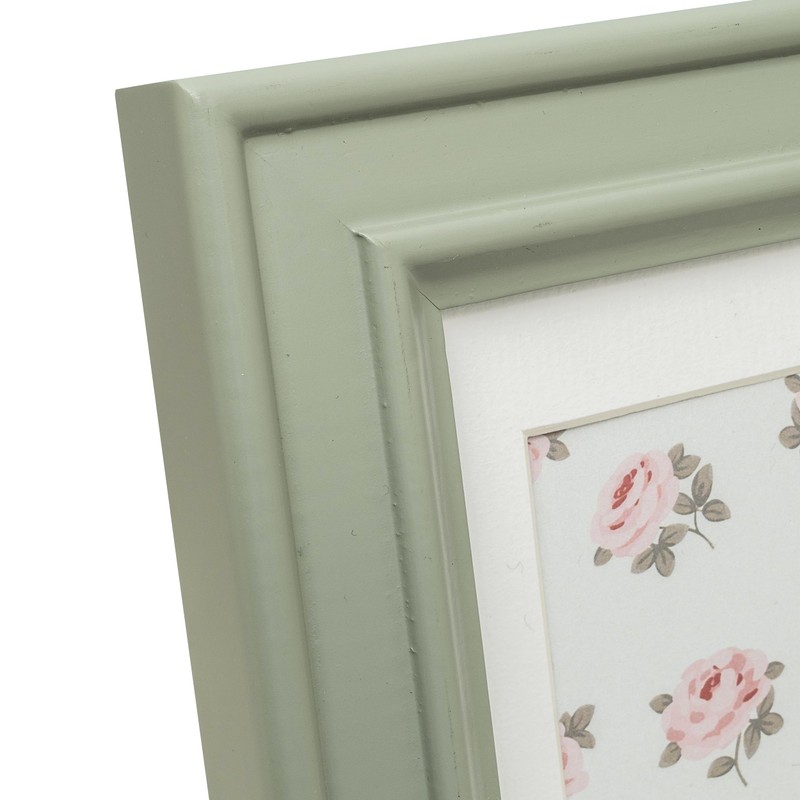 Hampton Frames HELENA 5x7 (13x18cm) Sage Green Frame With White
