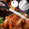Heat-Resistant Turkey Baster with 2 Cleaning Brushes – Silicone Cooking