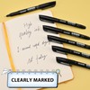 coruscant Ultra Fine Point Permanent Markers, 12 Pack Extra Fine