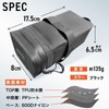 Geartle Saddlebag, Small, Compact, Fits Often, Mini, Waterproof, Bicycle, Road