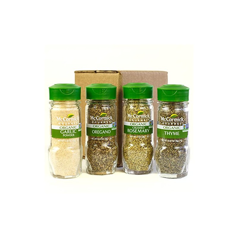 McCormick Gourmet Organic Garlic & Herbs Everyday Basics Variety Pack