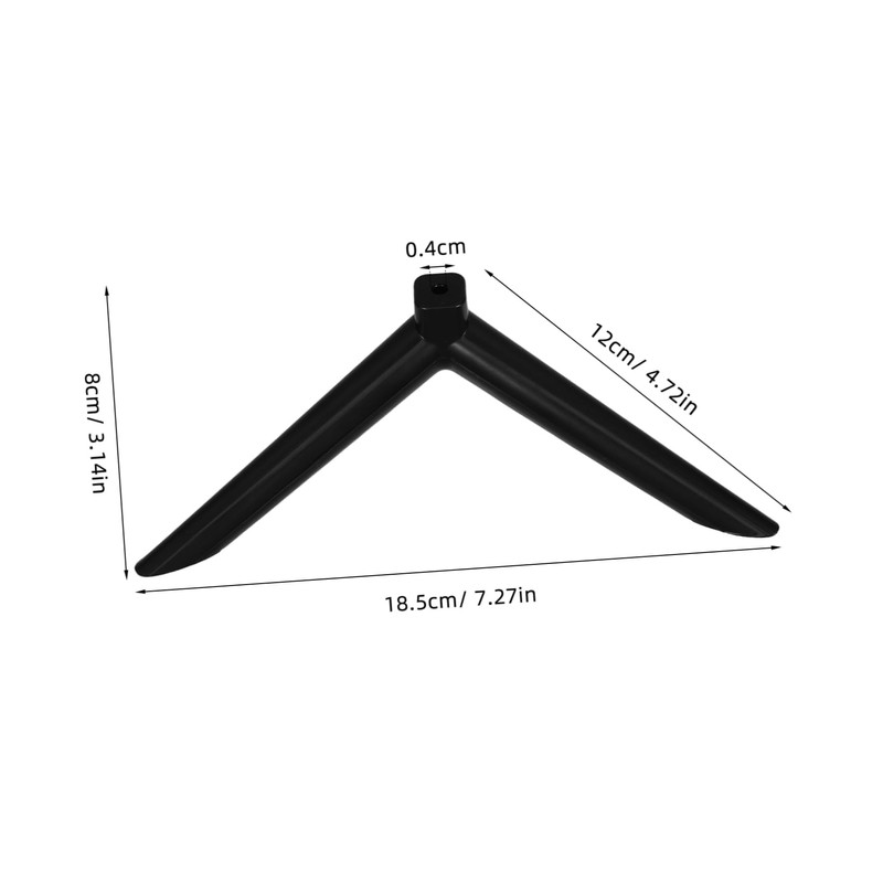 TEHAUX 1 Pair Durable Tv Stand for Bedroom Reinforced Base