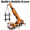 Block Builder Mobile Crane Building Block Set (475pcs) and Construction