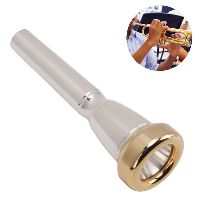 Trumpet Mouthpiece Set Polished Metal Trumpets Part 3C 3B 2C
