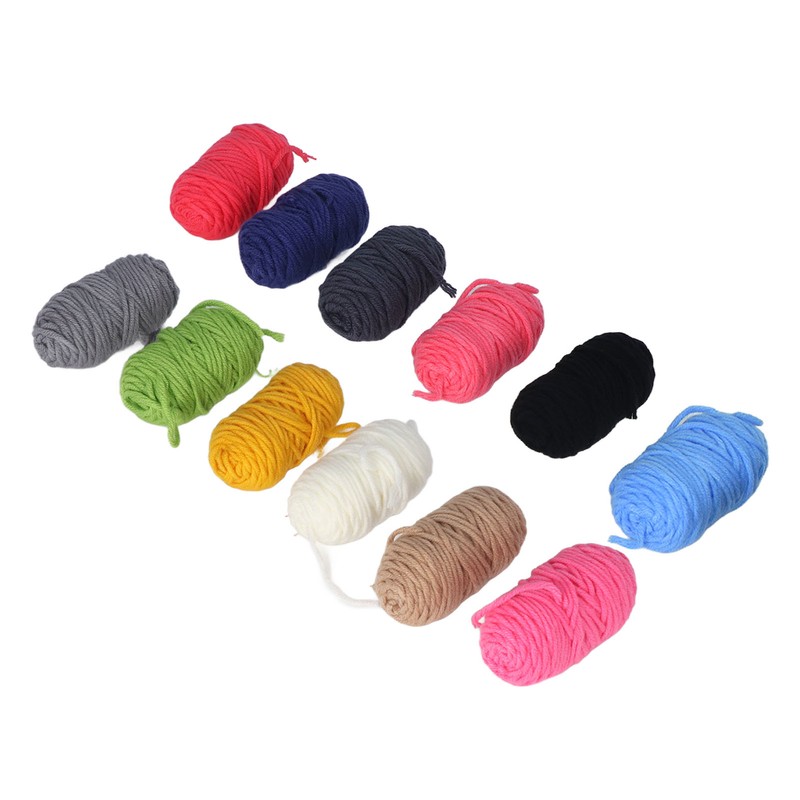 Pompom Maker 4 Different Sizes Easy Operation Plastic Pom Maker