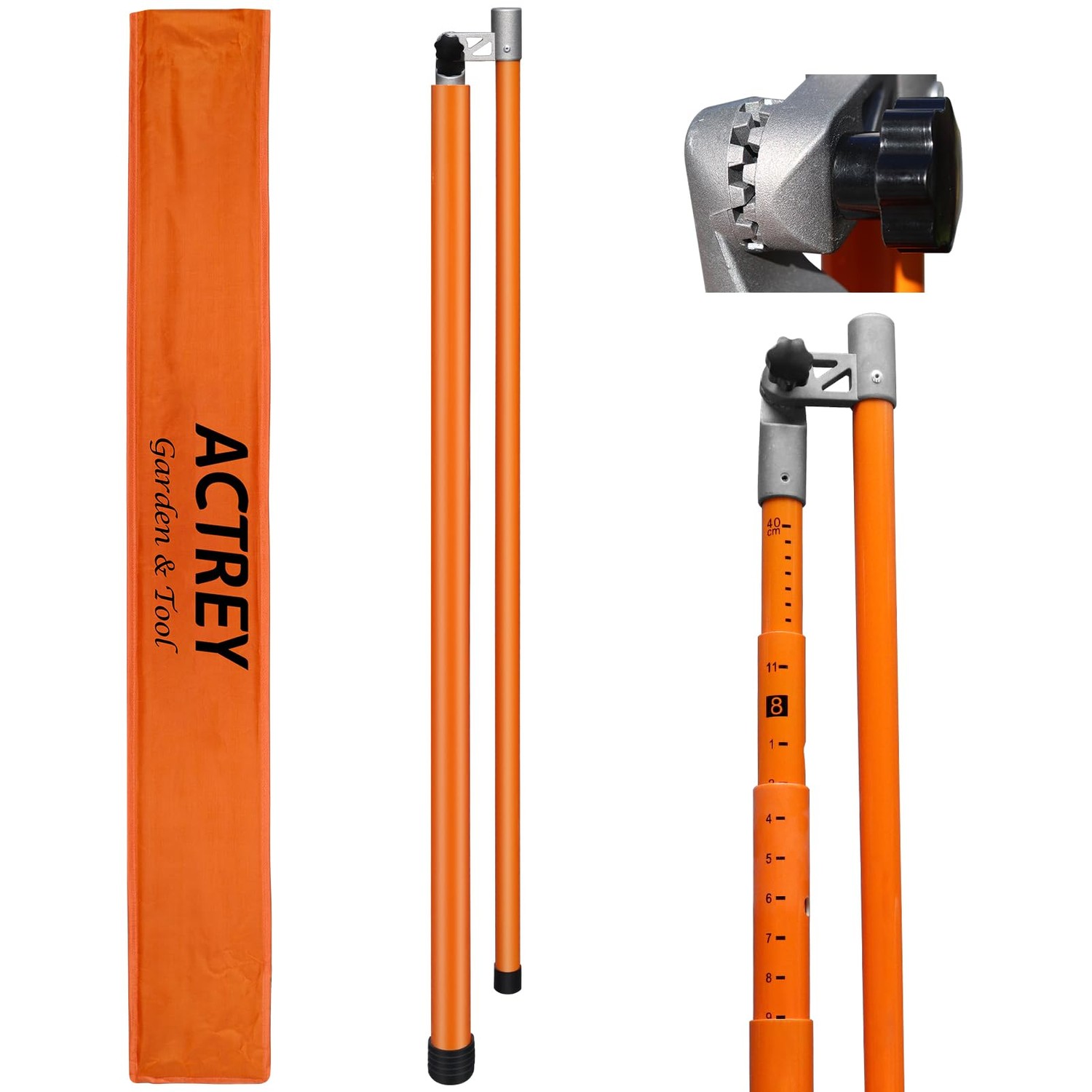Load Height Measuring Stick,20 FT Fiberglass Truck Height Stick with ...