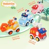 JoyPlus Wind-up Car from 2 Years, Set of 4 Toy