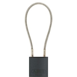ABUS 13003 72/30CAB KD Cable Padlock, Black
