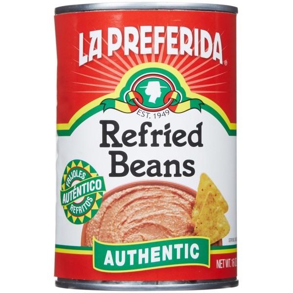 La Preferida Authentic Refried Beans - 16 oz