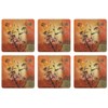 Plymouth Pottery - Sunset Coasters - Set of 6