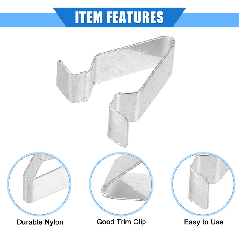 VekAuto 10 Pcs Car Trunk Tail Panel Windshield Pillar Trim