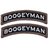 Boogeyman Rocker Tab Patch 2pc Bundle - 3.25 X 0.75