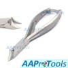 AAProTools 5-1/2" Stainless Steel Concave Double Spring Toe Nail Clippers