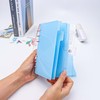 NatSumeBasics 12 A6 Binder Pocket Dividers Blue A6 Cash Envelopes
