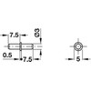HARDWARE FOR YOU LTD PACK OF 100 SHELF SUPPORT PLUG